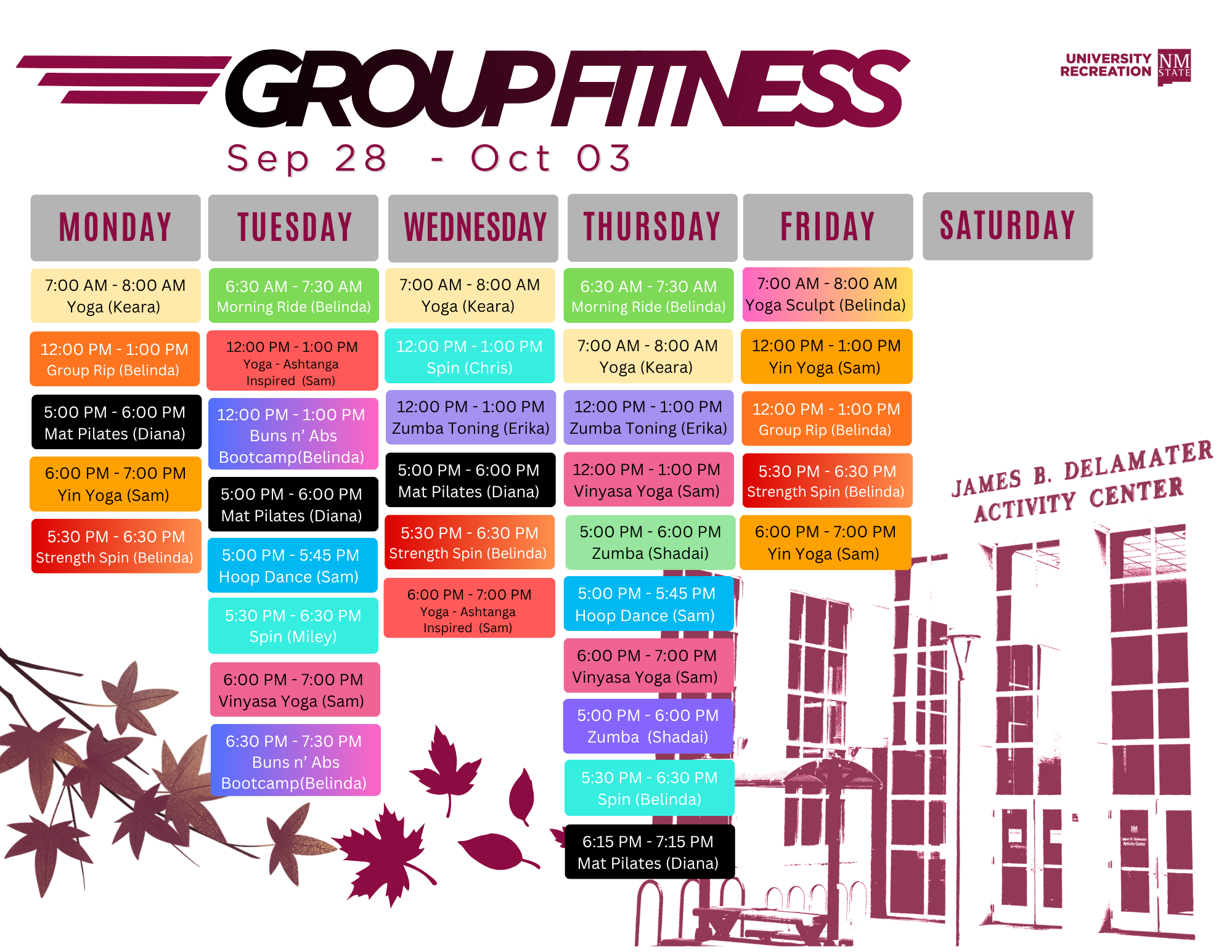 SEP 21 - SEP 26 GF