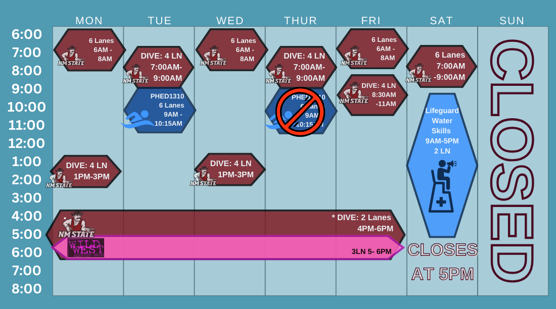 Lap Schedule In Feb 17-23