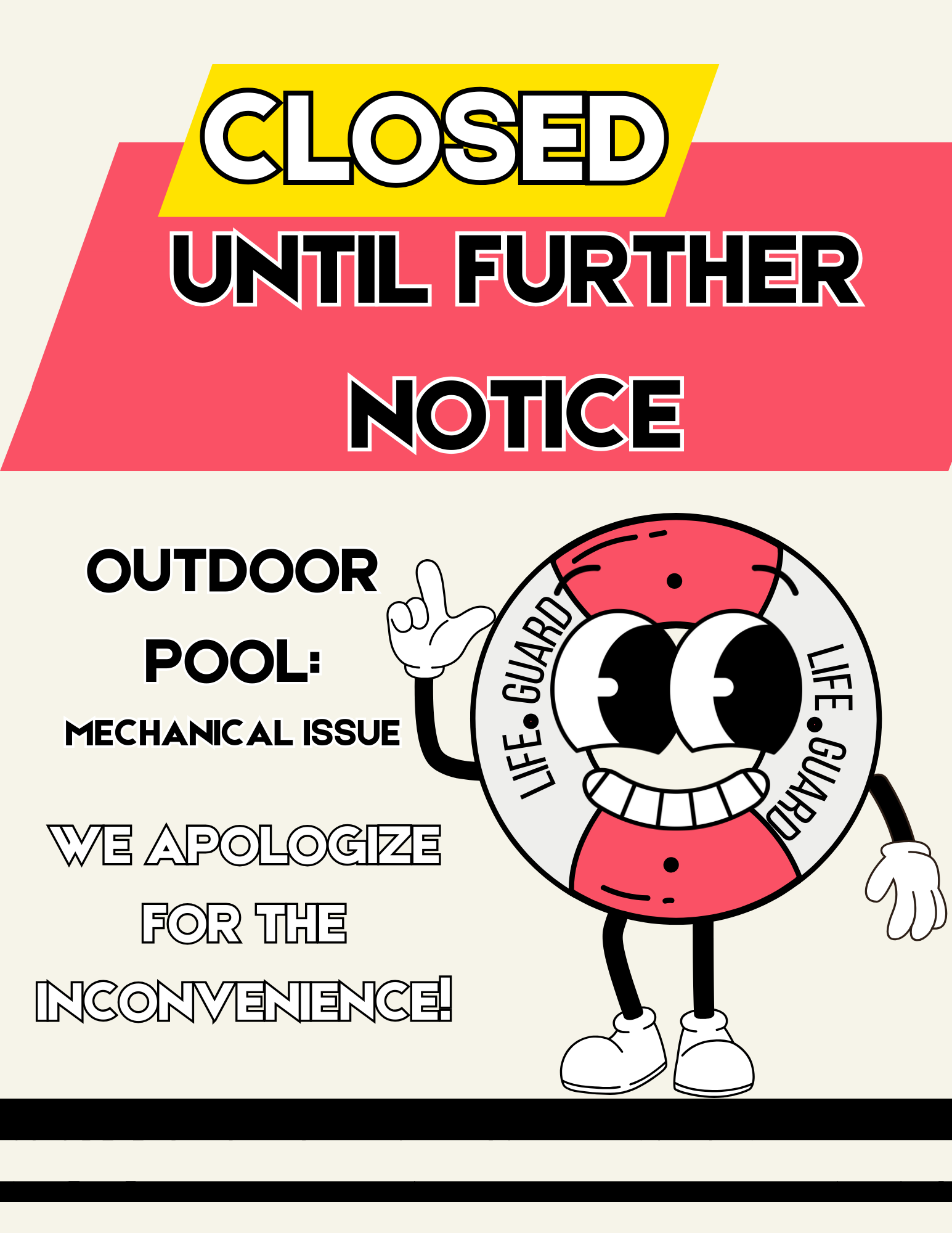 CLosed until further notice